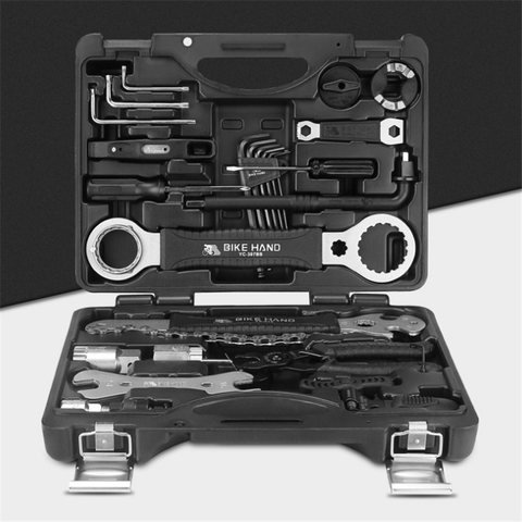 Repair Tool BIKE HAND 18 in 1 Combination Suit YC-721-CN Bicycle Multi-function  Case Professional Maintenance box ► Photo 1/6