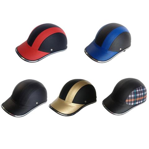 Cycling Helmet Baseball Cap Anti UV Safety Bicycle Helmets Adjustable Chin Strap MTB Skating Road Bike Helmet for Men Women ► Photo 1/1