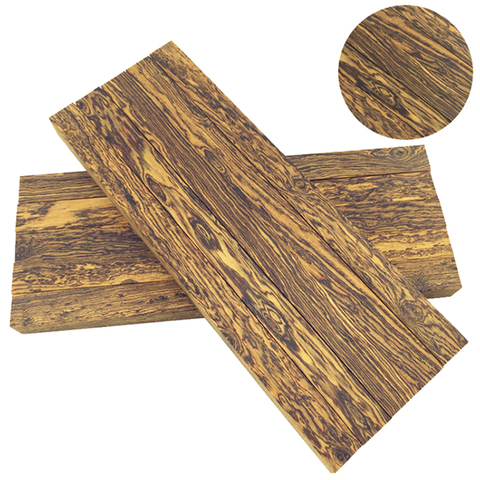 1PCS Mexican Golden Sandalwood Knife Handle Material Cordia elaeagnoides A.DC. Handmade Woodwork Carving DIY12*4*1cm ► Photo 1/3
