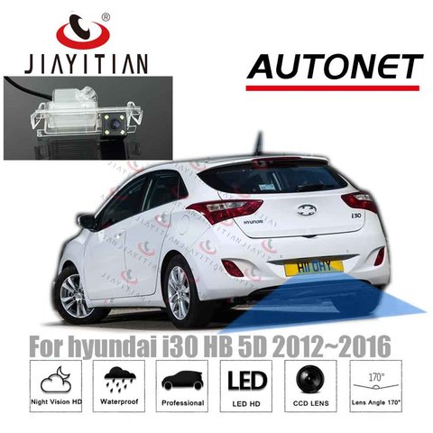JIAYITIAN rear view camera For hyundai i30 3D/5D 2012 2013 2014 2015 2016/CCD/Night Vision/Backup Reverse Camera/parking camera ► Photo 1/3