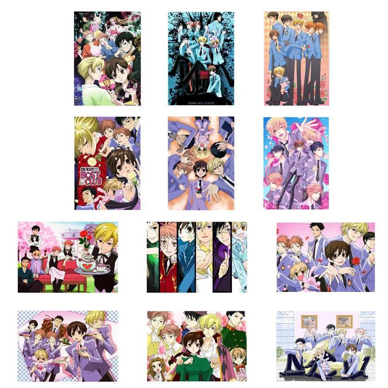 Japanese Anime Ouran High School Host Club Poster Banners HD Print Cartoon  Anime Wall Paper Poster Home Room Decorative Poster - Price history &  Review | AliExpress Seller - September Store 