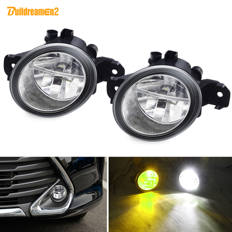 LED Fog Light For Nissan Altima Qashqai Sentra Rogue Titan Versa Fuga Maxima Sunny 30W 3000LM Car Front Bumper Fog Lamp DRL 12V ► Photo 1/6