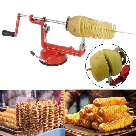 1pc Manual Spiral Slicer, Multifunctional Vegetable/fruit Shredder And Slicing  Tool For Kitchen