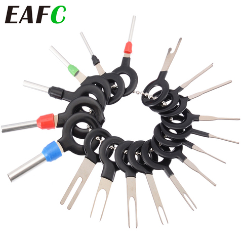 18Pcs 11Pcs Automotive Plug Terminal Remove Tool Set Key Pin Car Electrical Wire Crimp Connector Extractor Kit Car Accessories ► Photo 1/6