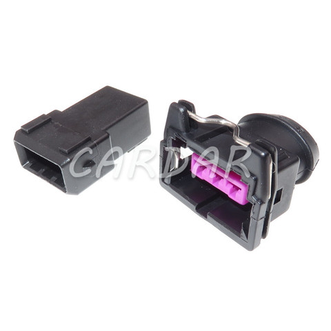 1 Set 3 Pin Stepping Motor Idling Engine Socket Electrical Wire Connector For Bosch EV1 Auto Plug ► Photo 1/6