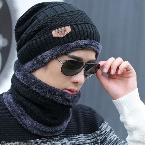 Winter Hats For Men Skullies Beanie Hat Winter Men Women Wool