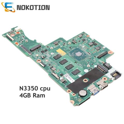 NOKOTION For acer Aspire 3 A315-51 A314 A315 laptop motherboard SR2Z7 N3350 4g Ram 64G SSD NBGNT11002 NBGNT110027 DA0Z8PMB8D0 ► Photo 1/6