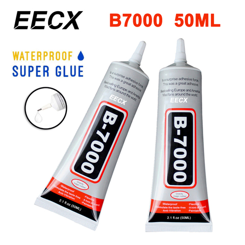 50ml Super Glue Nail Gel B7000 Glue Best B-7000 Multi Purpose Glue Adhesive Epoxy Resin Diy Crafts Glass Touch Screen Cell Phone ► Photo 1/6