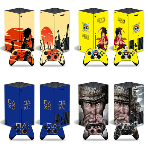 Whole Body Protective Vinyl Skin Sticker Decal Cover for Microsoft Xbox Series X Console & 2 Controllers ► Photo 1/6