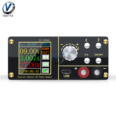 DC6006L Digital Controlled Programmable Step Down Power Supply Module Adjustable Constant Current Constant Voltage Regulator 60V ► Photo 1/6