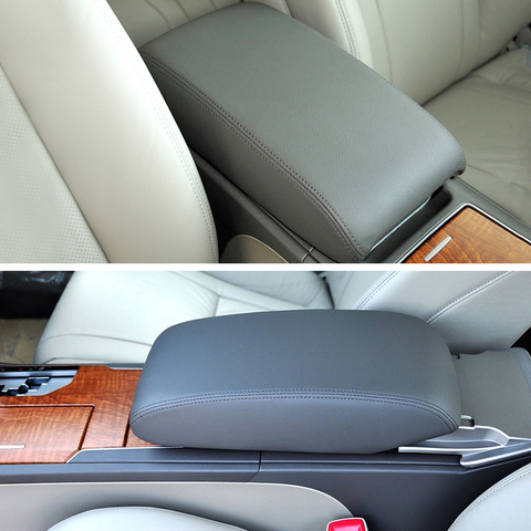 Car Interior Center Armrest Box Microfiber Leather Cover Sticker Trim For Toyota Camry 2006 2007 2008 2009 2010 2011 ► Photo 1/6