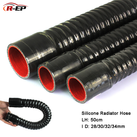 R-EP Silicone Flexible Hose ID 28 30 32 34mm for Water Radiator Tube for Air Intake High Pressure Rubber Joiner Pipe ► Photo 1/6