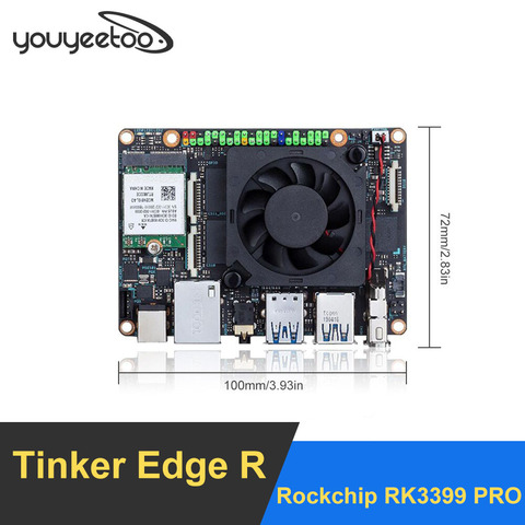 youyeetoo ASUS Tinker Edge R Single Board Computer Rockchip RK3399PRO Artificial Intelligence Android 8.1 ► Photo 1/6
