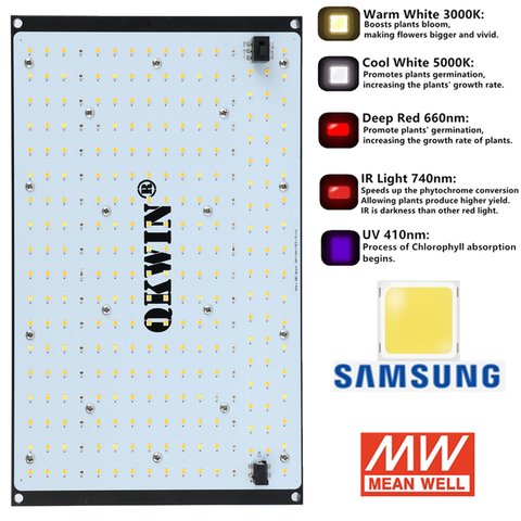 Hot sale high quality 120W 240W Led Grow Light Quantum pcb Full Spectrum Samsung LM301B SK 3000K 3500K 4000K 660nm DIY ► Photo 1/6