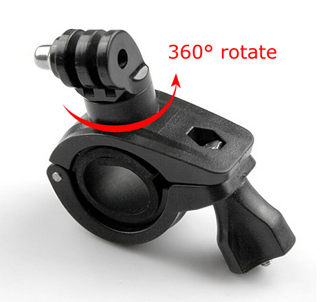 360 Degree Rotation Bike Bicycle Motorcycle Handlebar Handle Bar Mount Holder For Gopro Hero 8 7 6 5 4  SJCAM Camera Accessories ► Photo 1/6