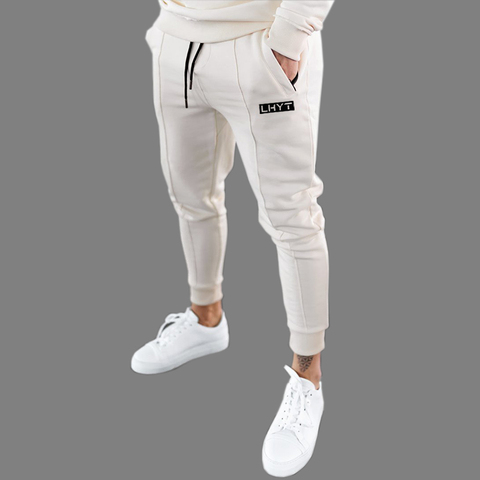 Pants Men Joggers Sweatpants 2022 Streetwear Trousers Fashion Printed Muscle Sports Mens Pants 20CK23 ► Photo 1/6