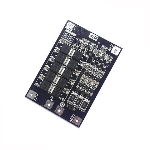 Balancer BMS 3S 4S 40A 50A 3.2V 3.7V 18650 Lifepo4 Lipo Lithium Battery Charger Protection Board BMS Balancing Circuit Equalizer ► Photo 1/4