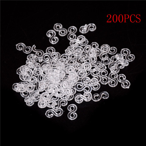 200PCS(10bags) Transparent Loom Rubber Bands Kits S  Clips For DIY Loom Bands Bracelet Charms Accessaries ► Photo 1/6