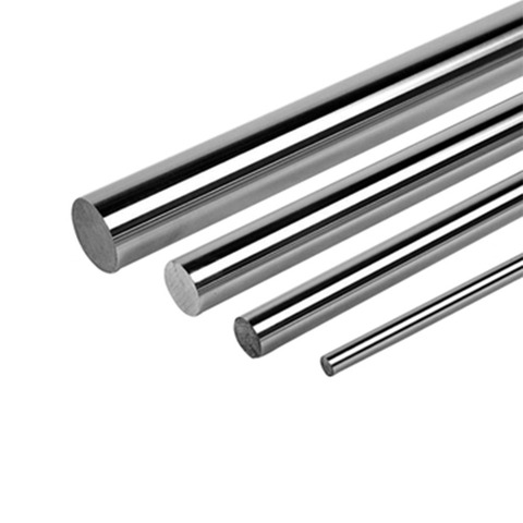 2pcs 6mm 8mm 10mm 12mm 16mm 8 400mm linear shaft 3d printer parts   Cylinder Chrome Plated Liner Rods axis ► Photo 1/6