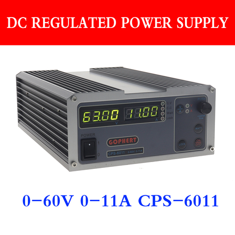 CPS 6011 Precision PFC Compact Adjustable Switch DC Power Supply OVP / OCP / OTP 220V 0.01V / 0.01A Lab Power Supply ► Photo 1/6