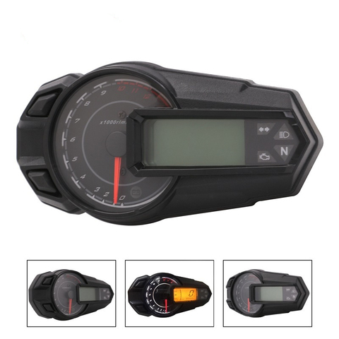 Motorcycle Speedometer Sensor 12000RPH 2022 New LED Backlight Motorcycle Speedometer Odometer Tachometer Kmh MUniversal ► Photo 1/6