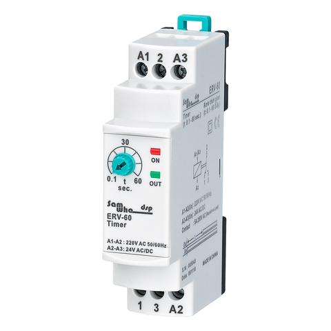 On Delay Time Relay Electronic Adjustable (0.1-60sec.) ► Photo 1/5