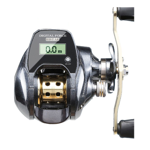 Digital Display Electronic Fishing Reel 2022 New 7.0:1 High Speed Ratio Low Profile Line Counter Baitcasting Reel Fishing Tools ► Photo 1/6