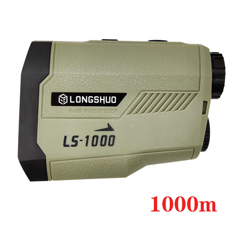 longshuo Golf laser rangefinder 1000m Slope Flag-Lock slope pin Laser Rangefinder for Hunting Laser Distance meter ► Photo 1/6