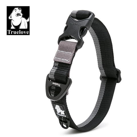 Truelove Dog Collar Convenient Adjustment  Nylon Aluminum Alloy Traction Buckle For Outdoor Travel Neck Belt Pet Product TLC5171 ► Photo 1/6