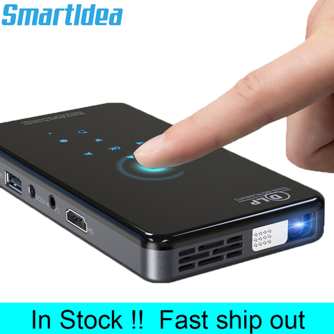 SmartIdea X2 HD Handheld DLP Projector Android 7.1 Wifi bluetooth 4.1 Pico Pocket Proyector HD Portable Beamer Miracast Airplay ► Photo 1/6