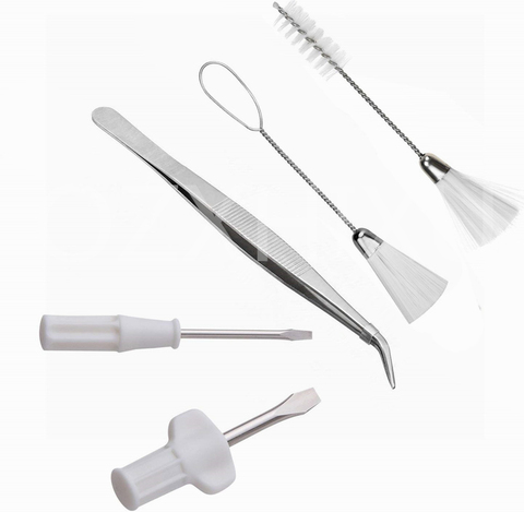 6 Pieces Sewing Machine Cleaning Kit Includes Tweezers Double Headed Lint  Brush Screwdriver, for Sewing Tools