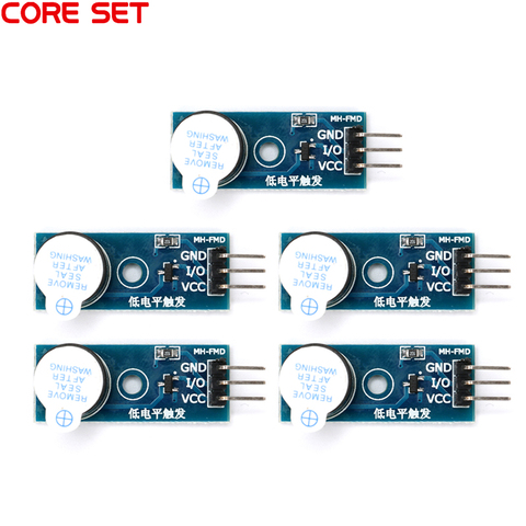 5 Pieces High Quality Active Buzzer Module for Arduino New DIY Kit Active buzzer low level modules ► Photo 1/5