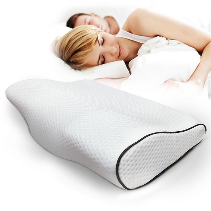 Pillow Neck Protection Memory Foam Bedding Slow Rebound Health Cervical 