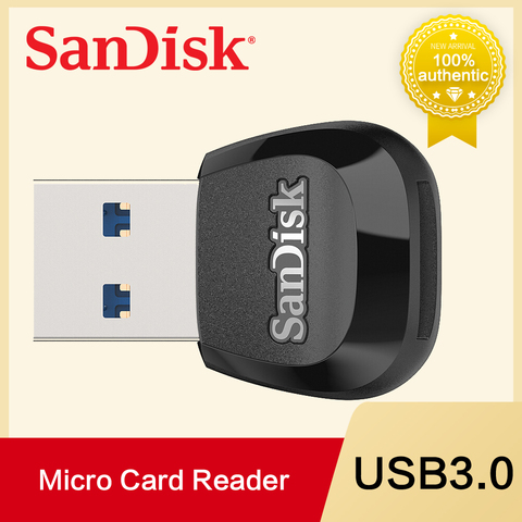SanDisk Micro SD cards Reader  Mobilemate USB 3.0 Speed up to 170MB/s Reader for UHS-I Micro SDHC Micro SDXC and TF memory cards ► Photo 1/6