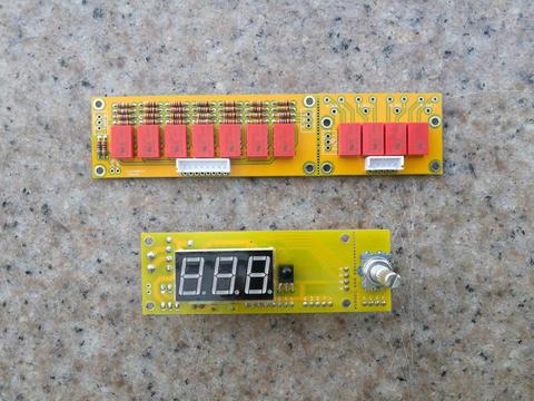 HIFI remote control volume board Relay version 128 levels Exponential constant input impedance JV8 ► Photo 1/5