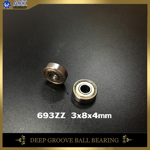 693ZZ Bearing 3*8*4 Mm ( 10 Pcs ) ABEC-7 Miniature Engine 693 ZZ Ball Bearing 619/3ZZ R-830ZZ EMQ Motors Fans 693Z 693 Bearings ► Photo 1/5