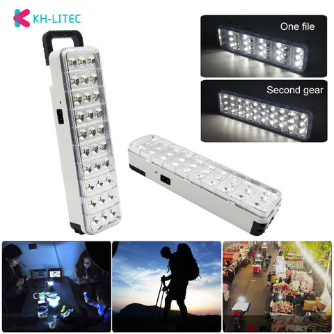 30LED Multi-function Rechargeable Emergency Light Flashlight Mini 30 LED Emergency Light Lamp 2 Mode For Home Camp Outdoor ► Photo 1/6