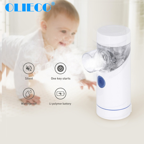 Micro Mesh Handheld Nebulizer USB Rechargeable Medical Mini Inhaler Silent Household Inalador Travel Nebulizador Baby Children ► Photo 1/1