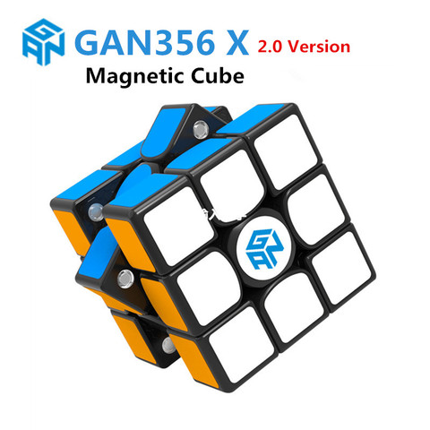 GAN356M 3x3x3 Magnetic Magic Cube Professional 3x3 Gancube GAN 356m Speed  Puzzle Accessories 3×3