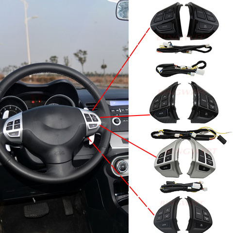 Steering Wheel Volume Sound Button  Fit for MITSUBISHI LANCER OUTLANDER ASX 2007-2011 ► Photo 1/6