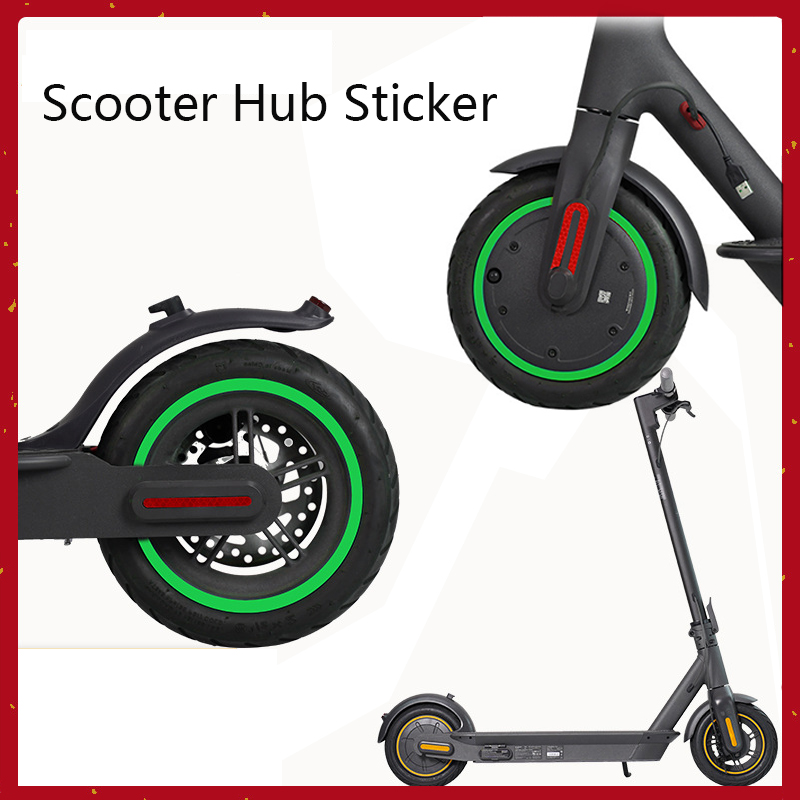 Reflective Stickers For Ninebot Hub Protective Night riding Decoration 
