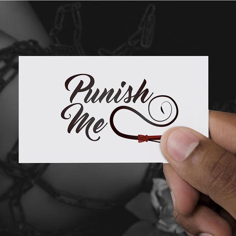 Punish me temporary tattoo  - Cuckold Temporary Tattoo Fetish for Hotwife cuckold ► Photo 1/5