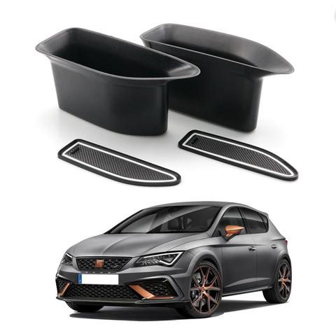 LFOTPP For Leon MK3 Leon Cupra 5F 2017 2022 Car Front Rear Door Handrail Sort Out Storage Box Auto Interior Accessories ► Photo 1/6