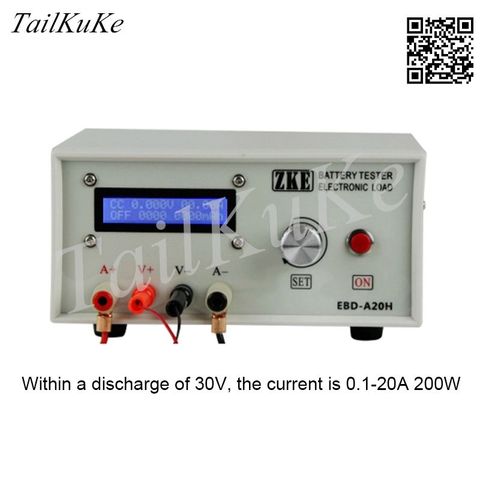 EBD-A20H electronic load, battery capacity tester, power supply test, model power battery discharge AC ► Photo 1/2