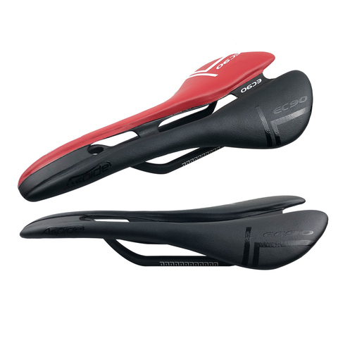 2022 EC90 New Carbon Road  Bicycle Saddle hollow Full Carbon Mountain Bike Saddle  Bicycle parts Bicycle Accessories ► Photo 1/6