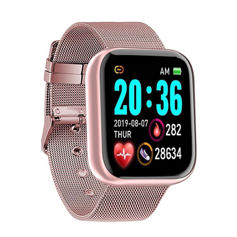 Bluetooth Heart Rate Blood Pressure Smart Watch Fitness Tracker Bracelet 