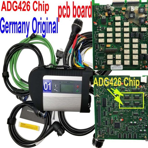 BEST Quality Full Chip MB STAR C4 Original Vice PCB board with relays MB SD Connect c4 ADG426 board Compact 4 Diagnostic Tool ► Photo 1/6