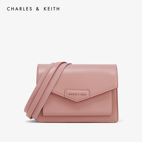 CHARLES＆KEITH 2022 Spring CK2-90680630 Women's solid color Envelope Satchel ► Photo 1/5