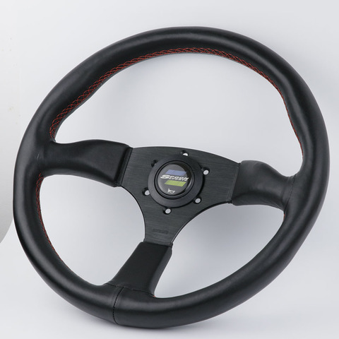 14inch Spoon Sport Car Racing Performance Tuning Sports Leather Steering Wheel ► Photo 1/6