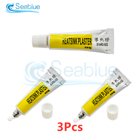 3Pcsx5g STARS-922 Thermal Pads Conductive Heatsink Plaster Viscous Adhesive Glue for Chip VGA RAM LED IC Cooler Radiator Cooling ► Photo 1/6